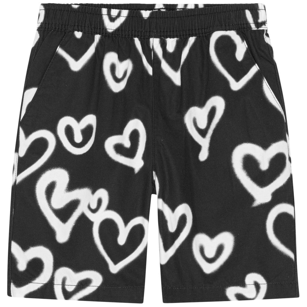 Avart Mjukisshorts Sprayed Hearts