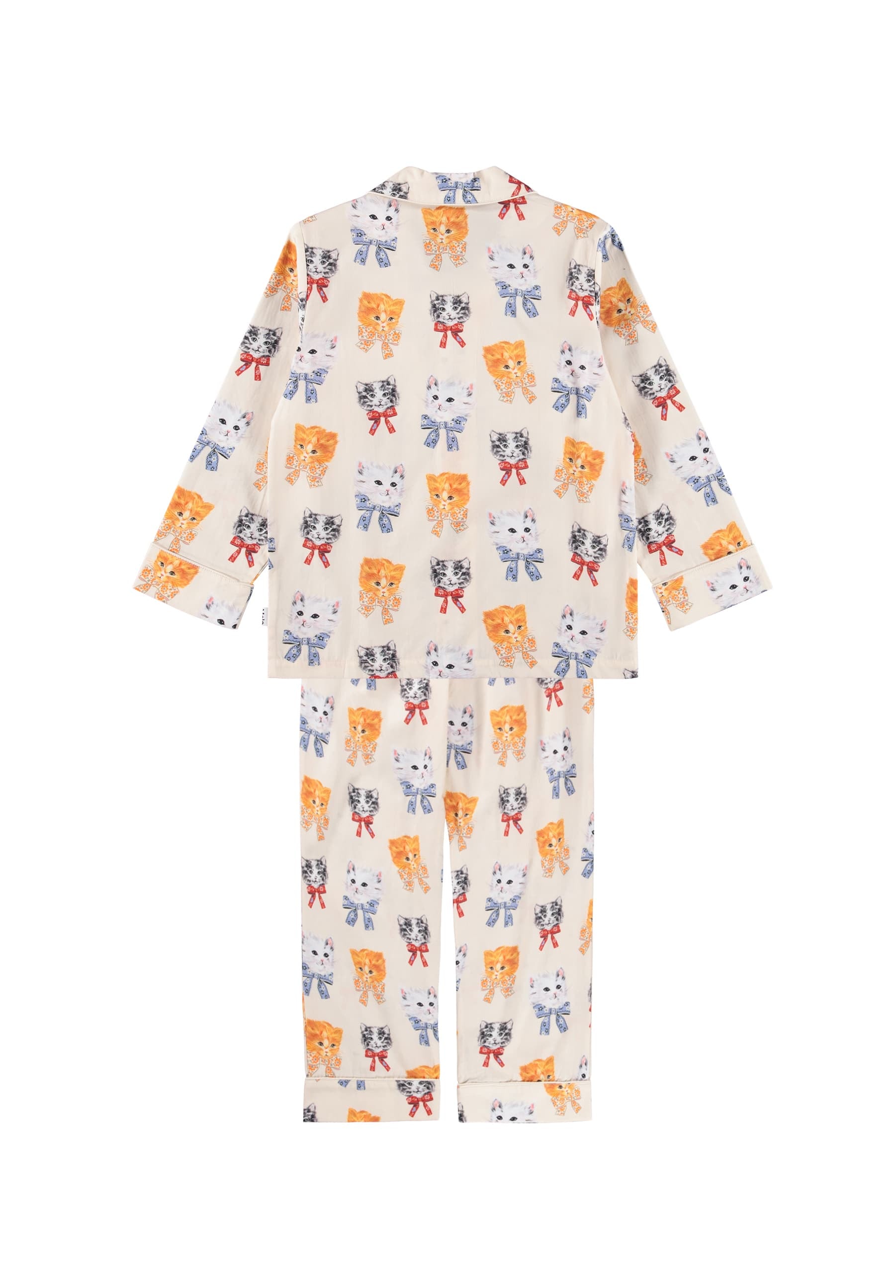 GOTS Lex Pyjama Retro Kittens