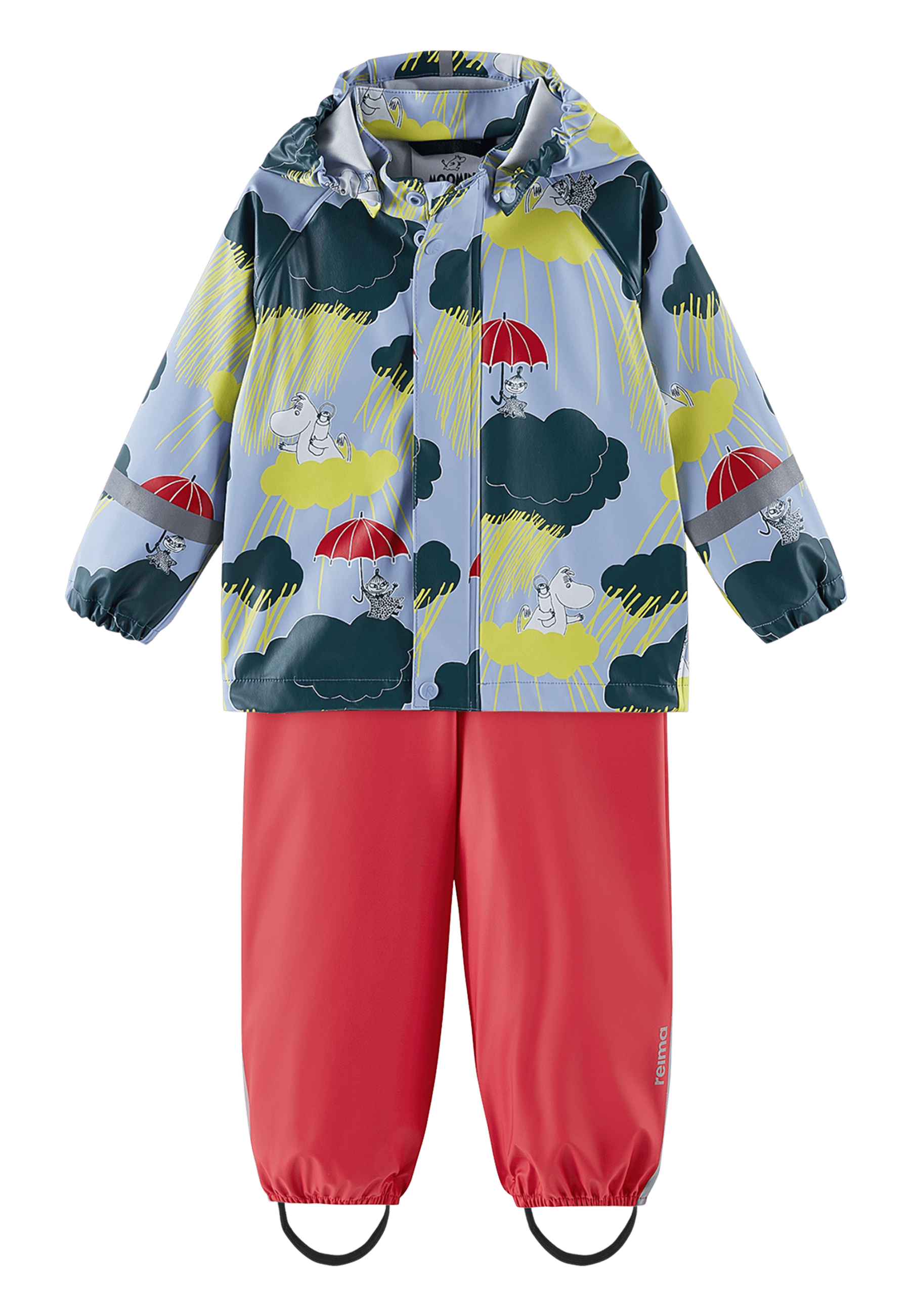 Moomin Plask 비옷 Airy Blue 