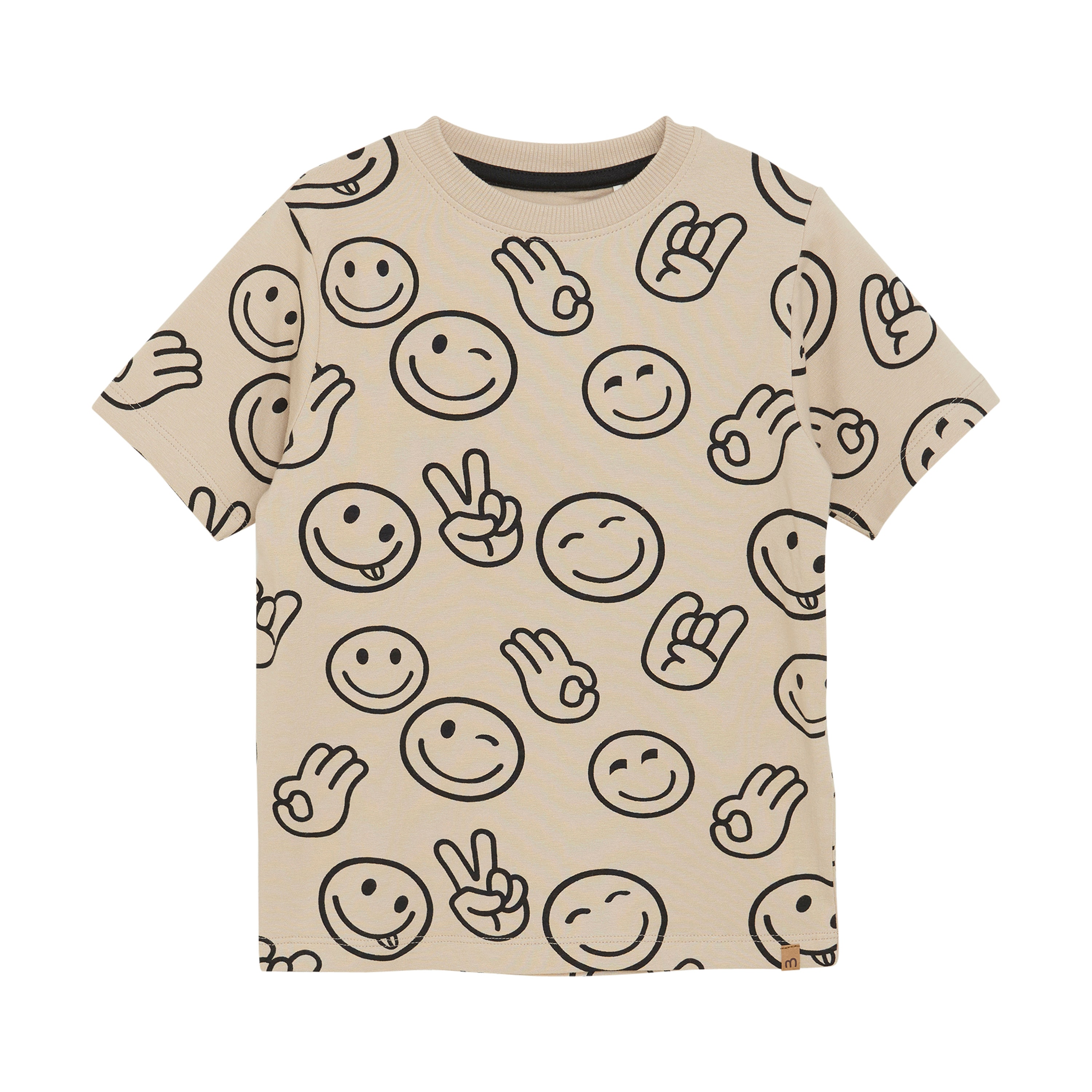 GOTS T-Shirt Aop Oxford Tan