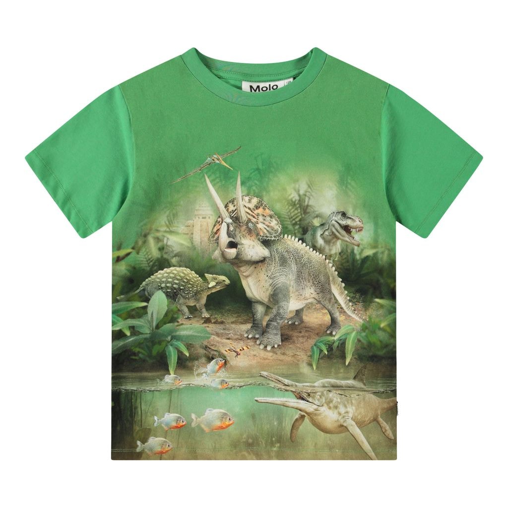 Riley Short Sleeve T-Shirt Jungle Dinos