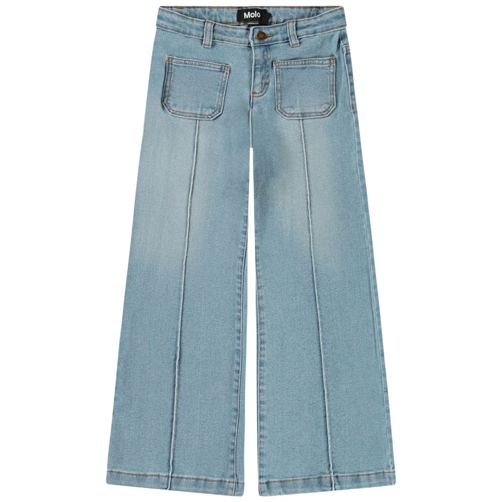 Adina Woven Pants Clear Washed Blue