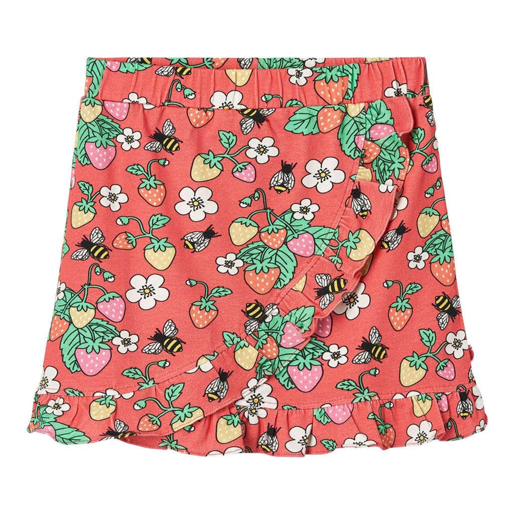 Strawberries Skirt Pink Punch