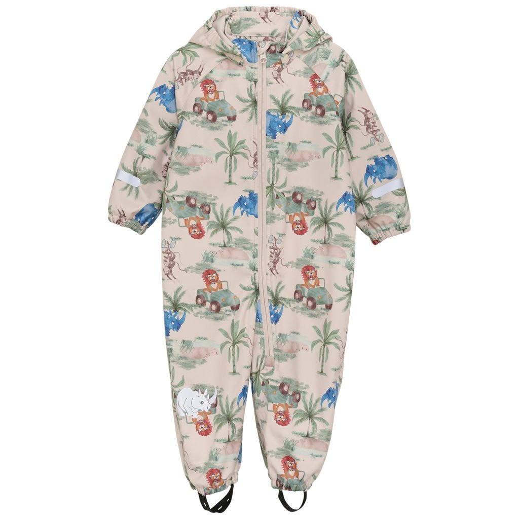 Mønstret Softshell-overall Dress Blues