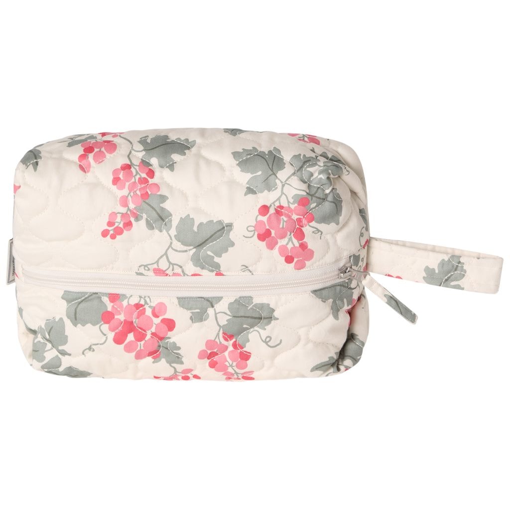 Quiltad Necessär I Satin Medium Grapes Pink