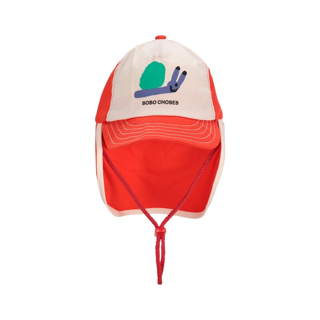 Funny Snail Baby Cap Multicolor