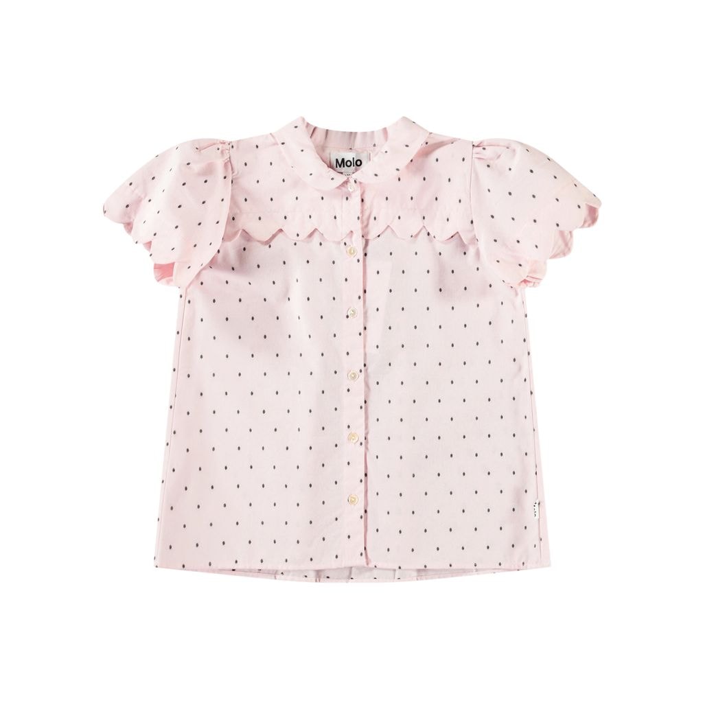 Ronda Short Sleeve Shirt Charlotte Pink