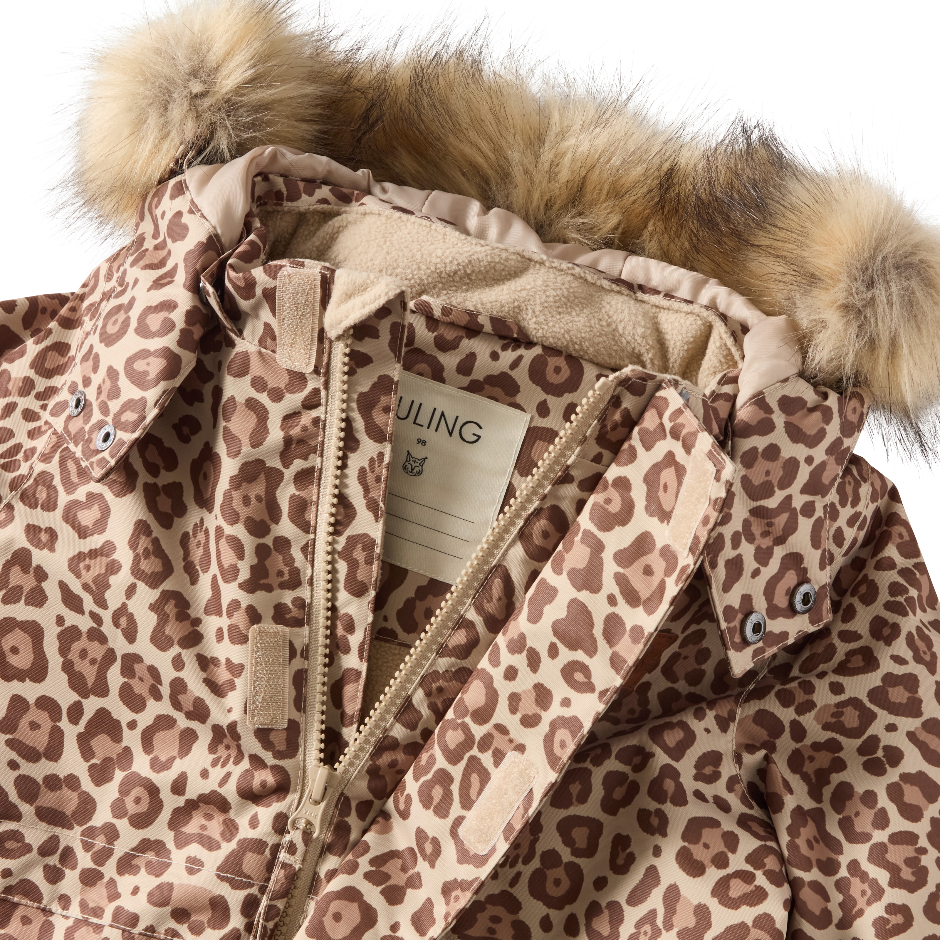 Chamonix Winter Coverall Walnut Leo | Babyshop - Shop premium