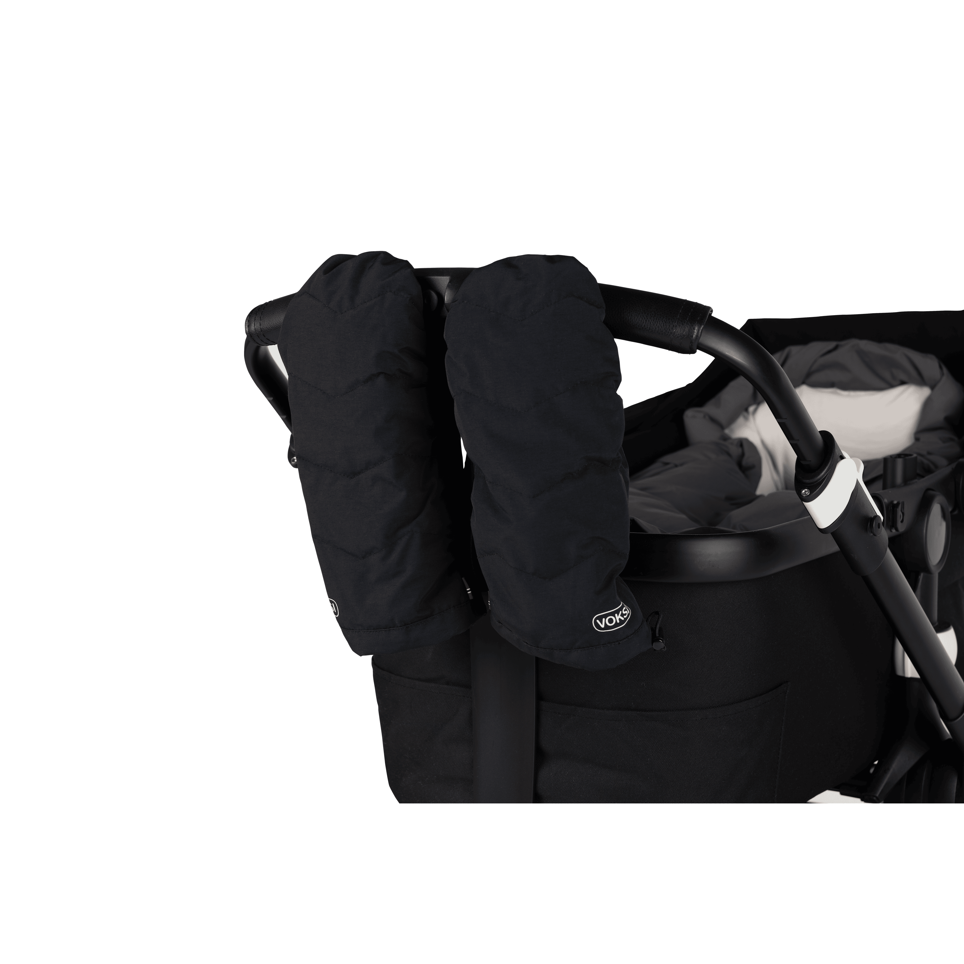 Voksi® Stroller Mittens Black 