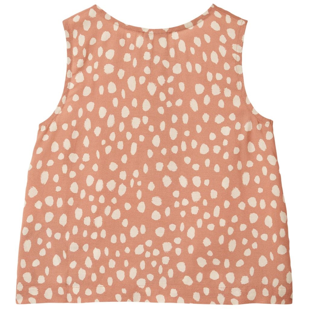 Rosanna Mönstrad Topp Leo Spots/Tuscany Rose