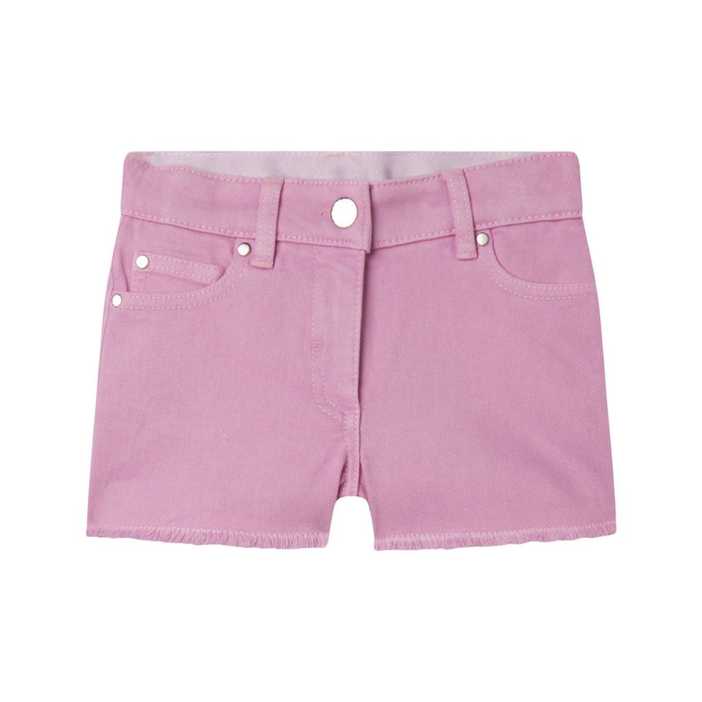 Denim Shorts Pink