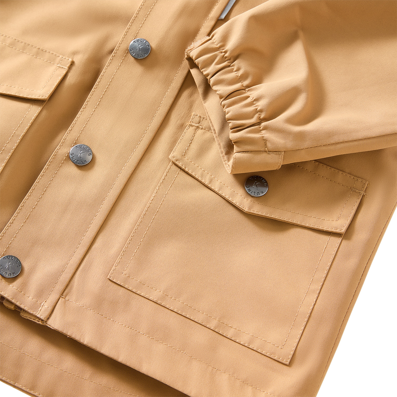 Stockholm Skaljakke Caramel Brown