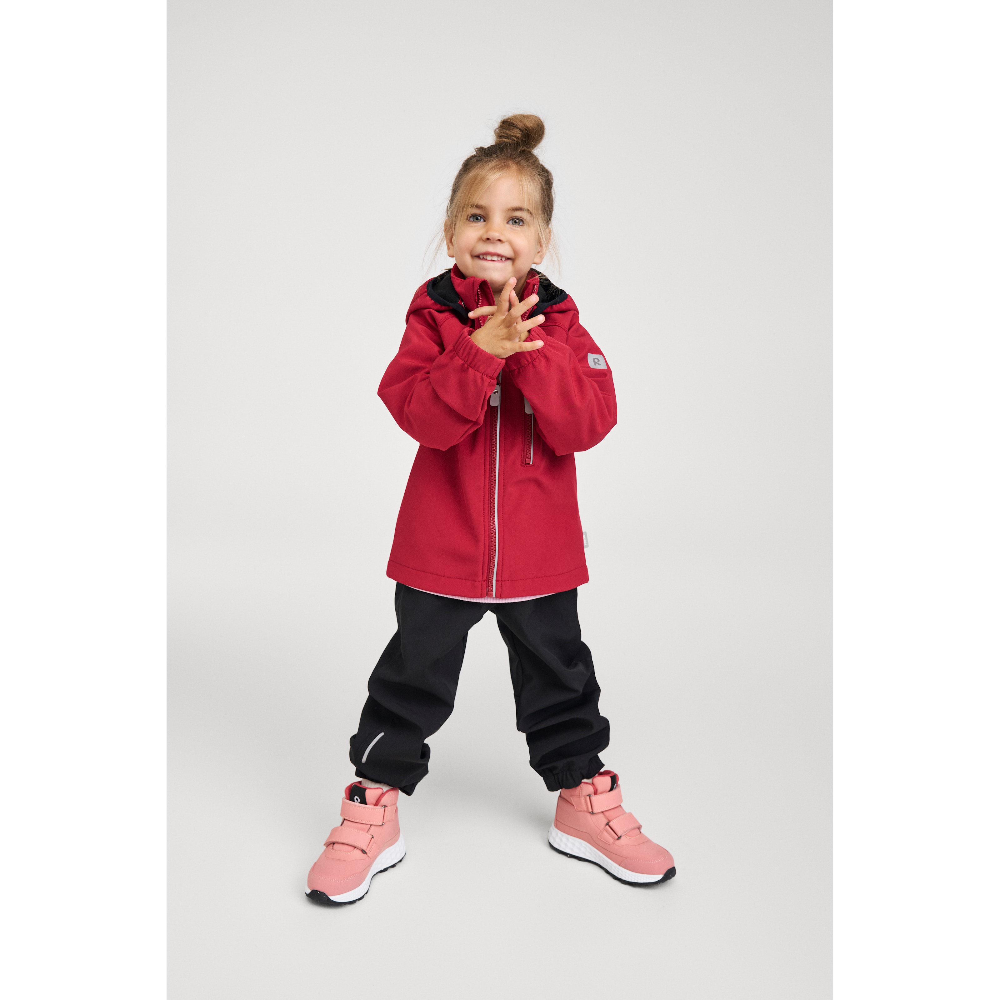 Vantti Softshell Jakke Cranberry