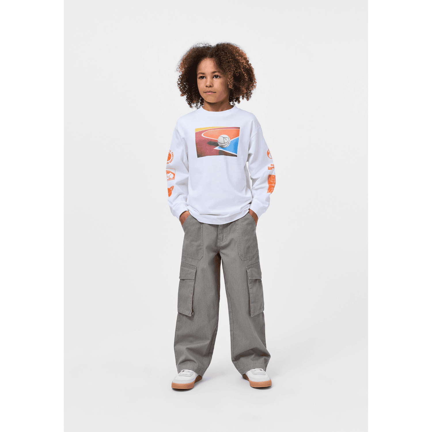 Alter Cargobyxor Light Grey Wash