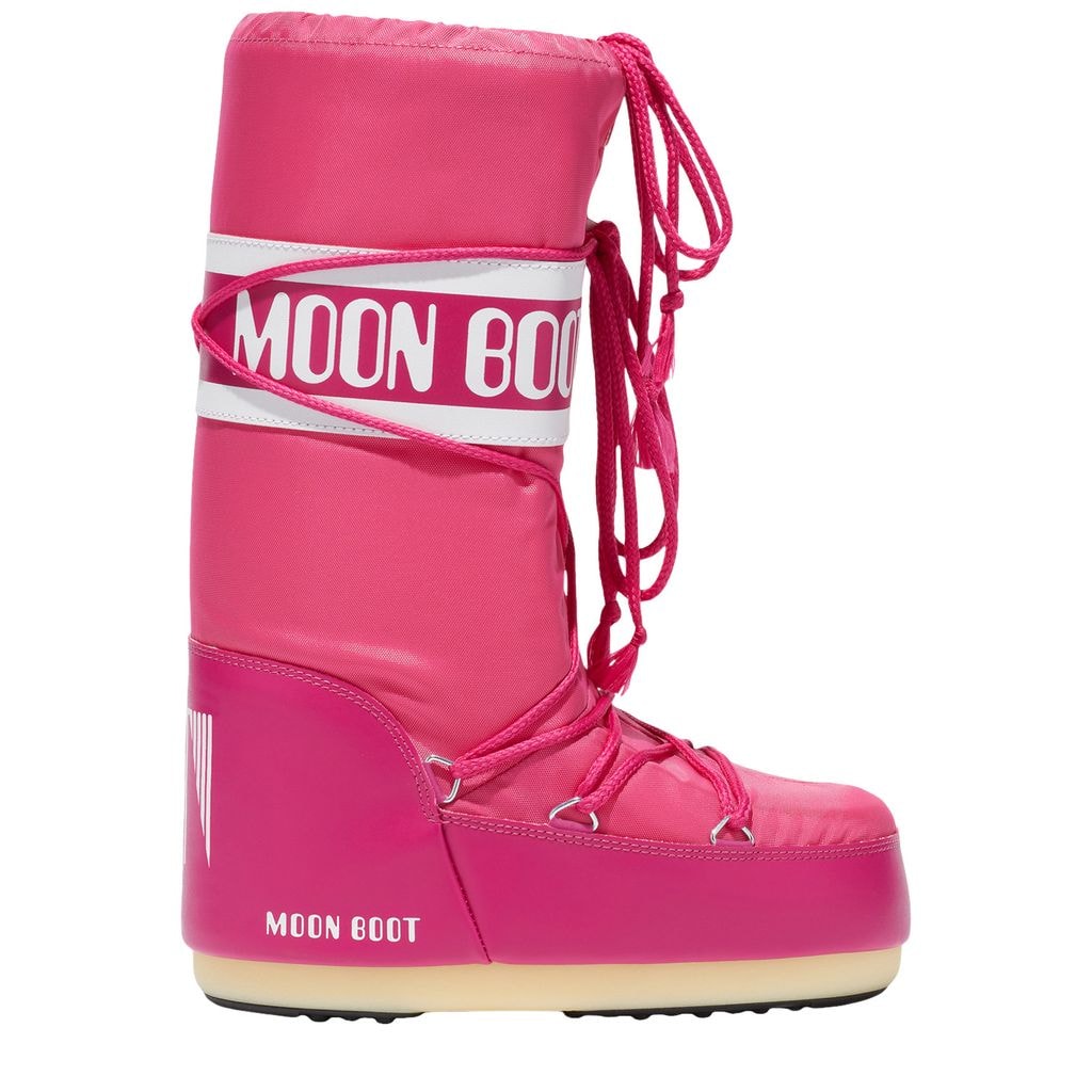 Icon Nylon Snow Boots Bougainvillea