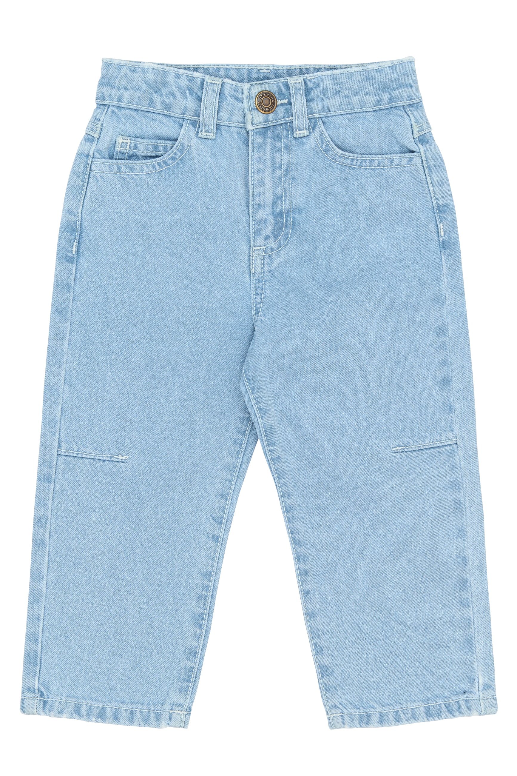 Silvio Barrel Fit Jeans Light Blue Denim 