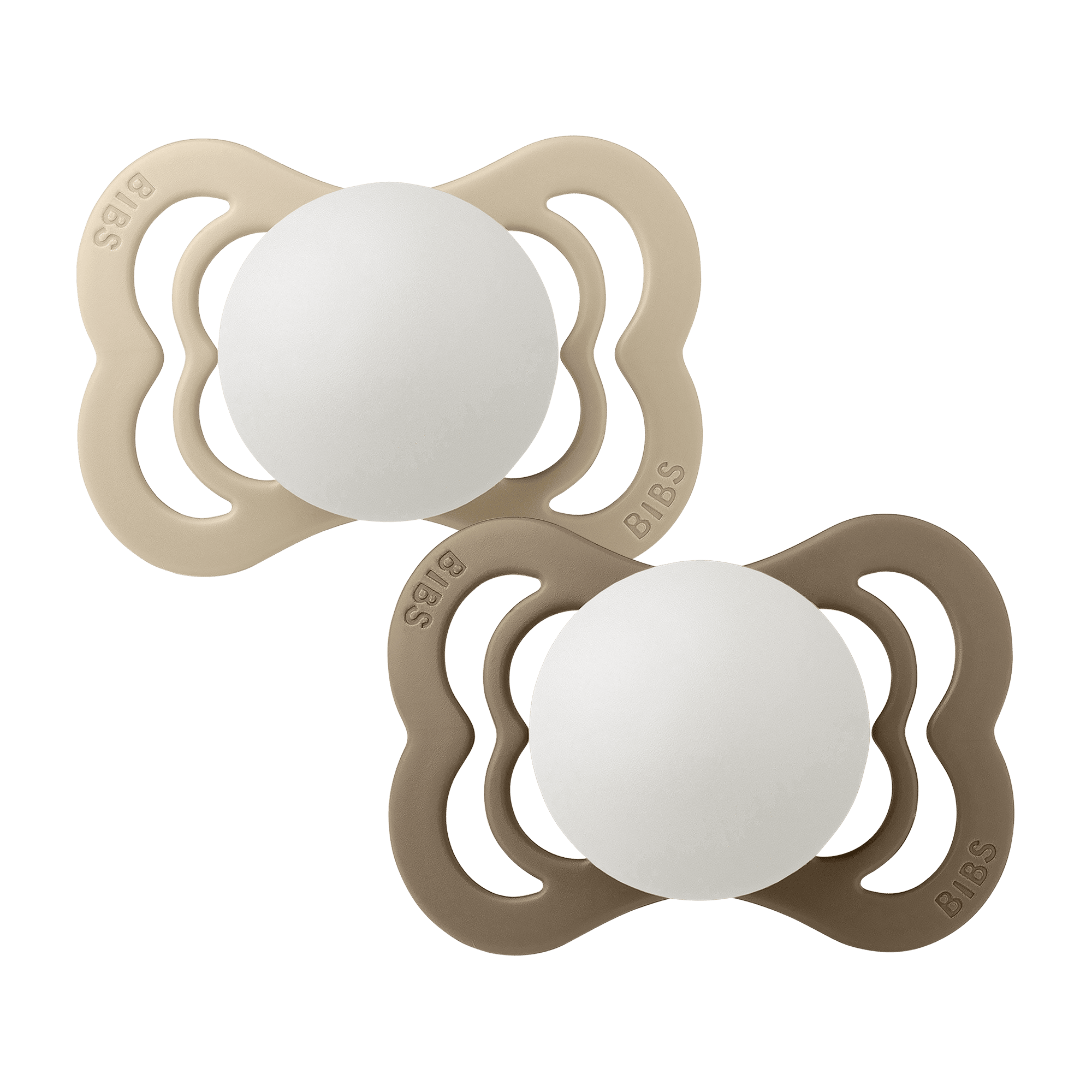 Supreme 2-pak Runde Silikonesutter Vanilla Dark Oak Glow 