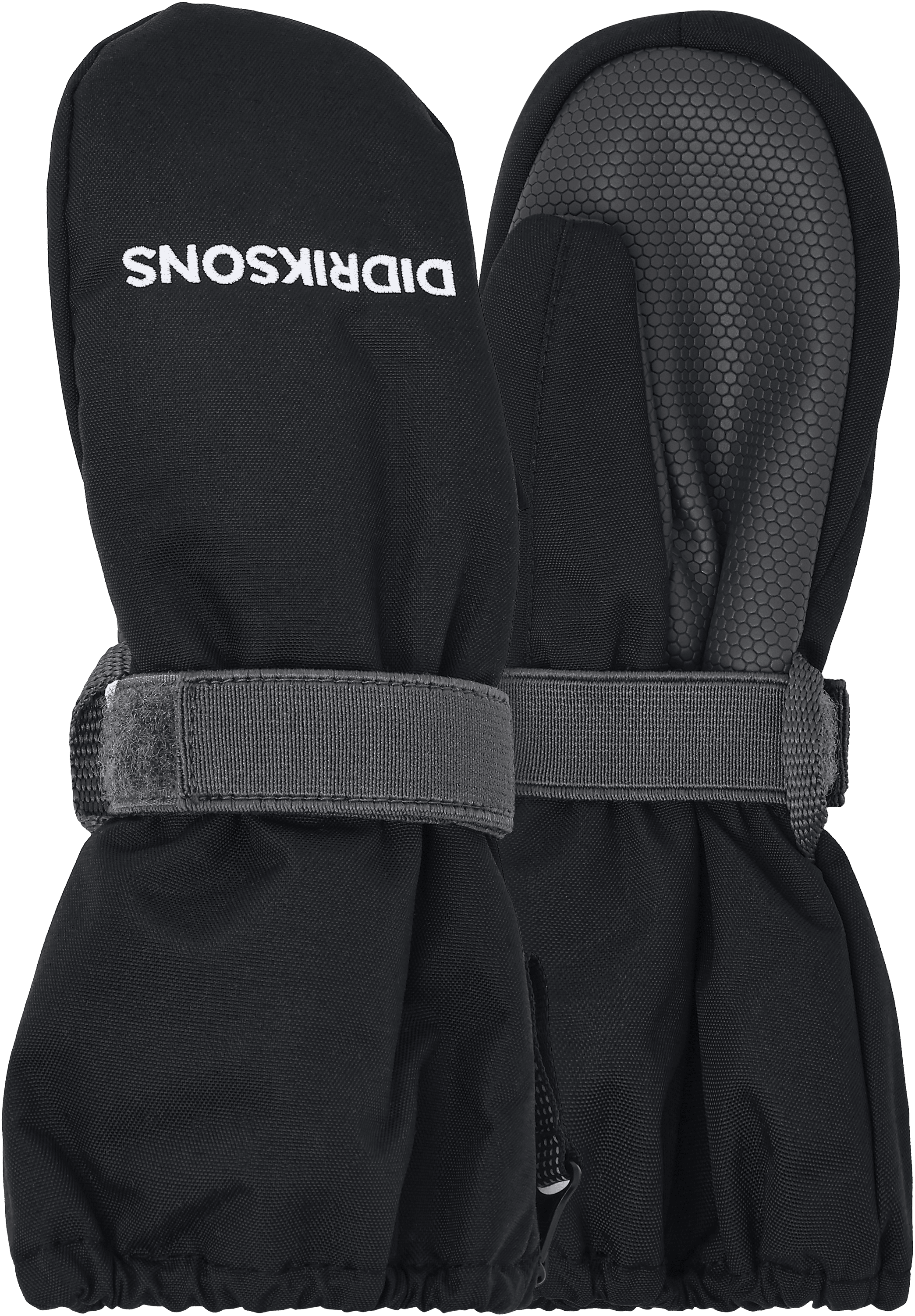 Biggles 8 Zip Mittens Black