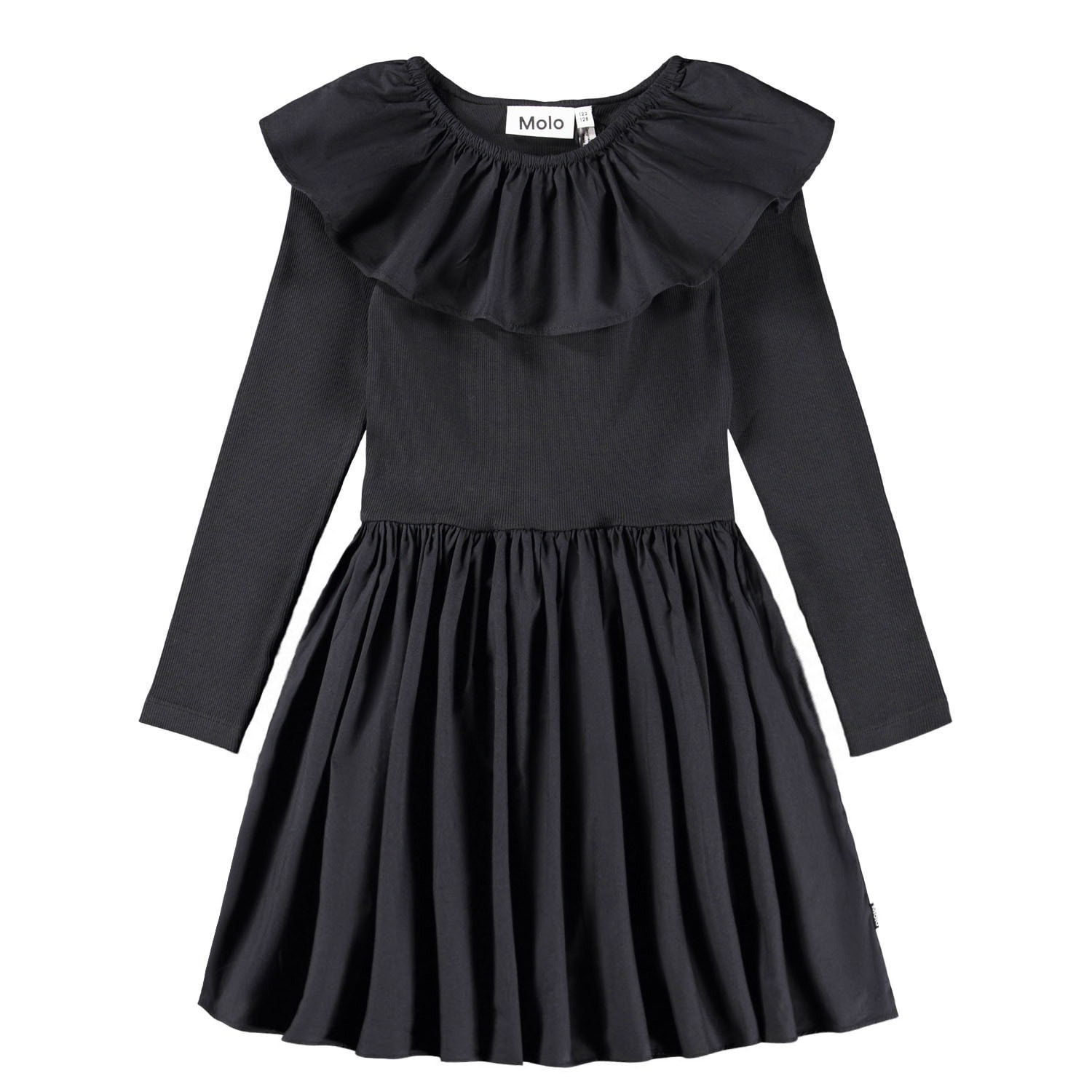 Cille Long Sleeves Dress Black