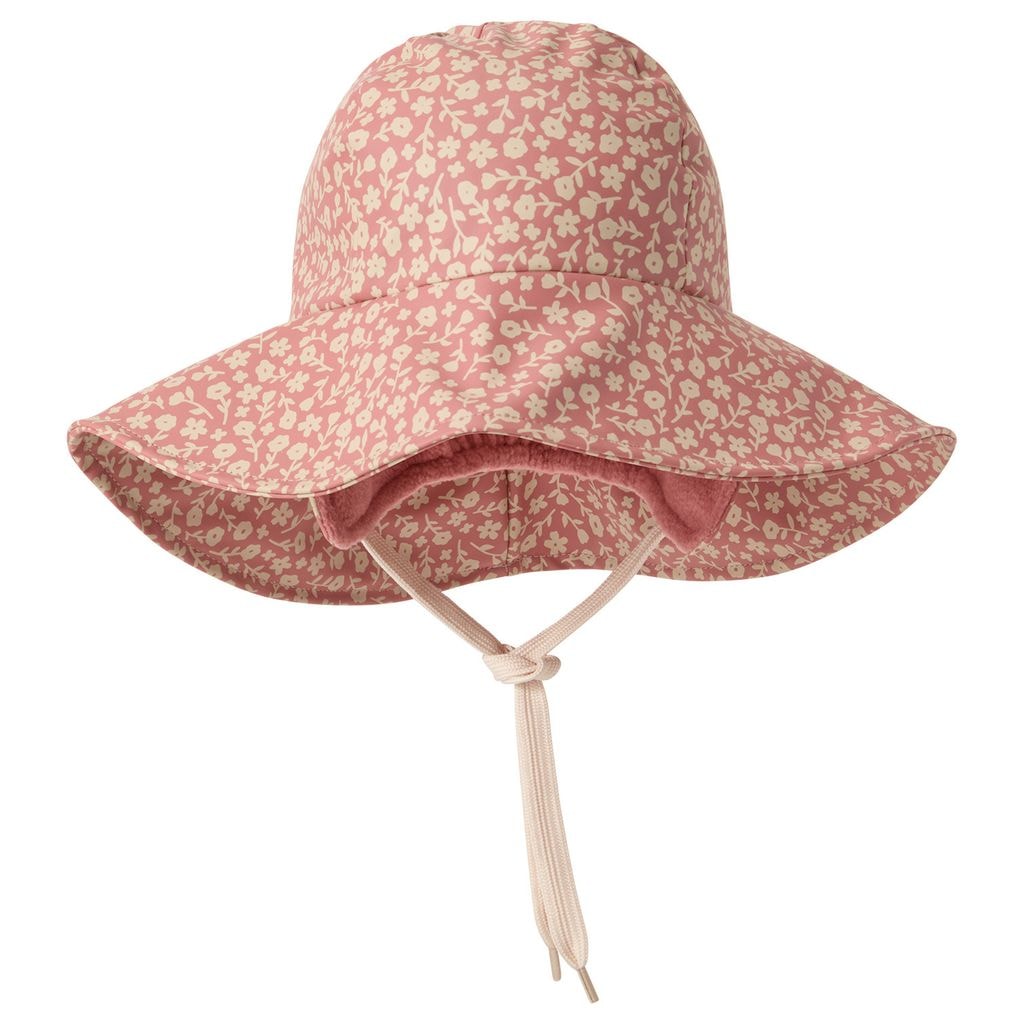 Vasa Blomstret Regnhat Desert Pink Flower