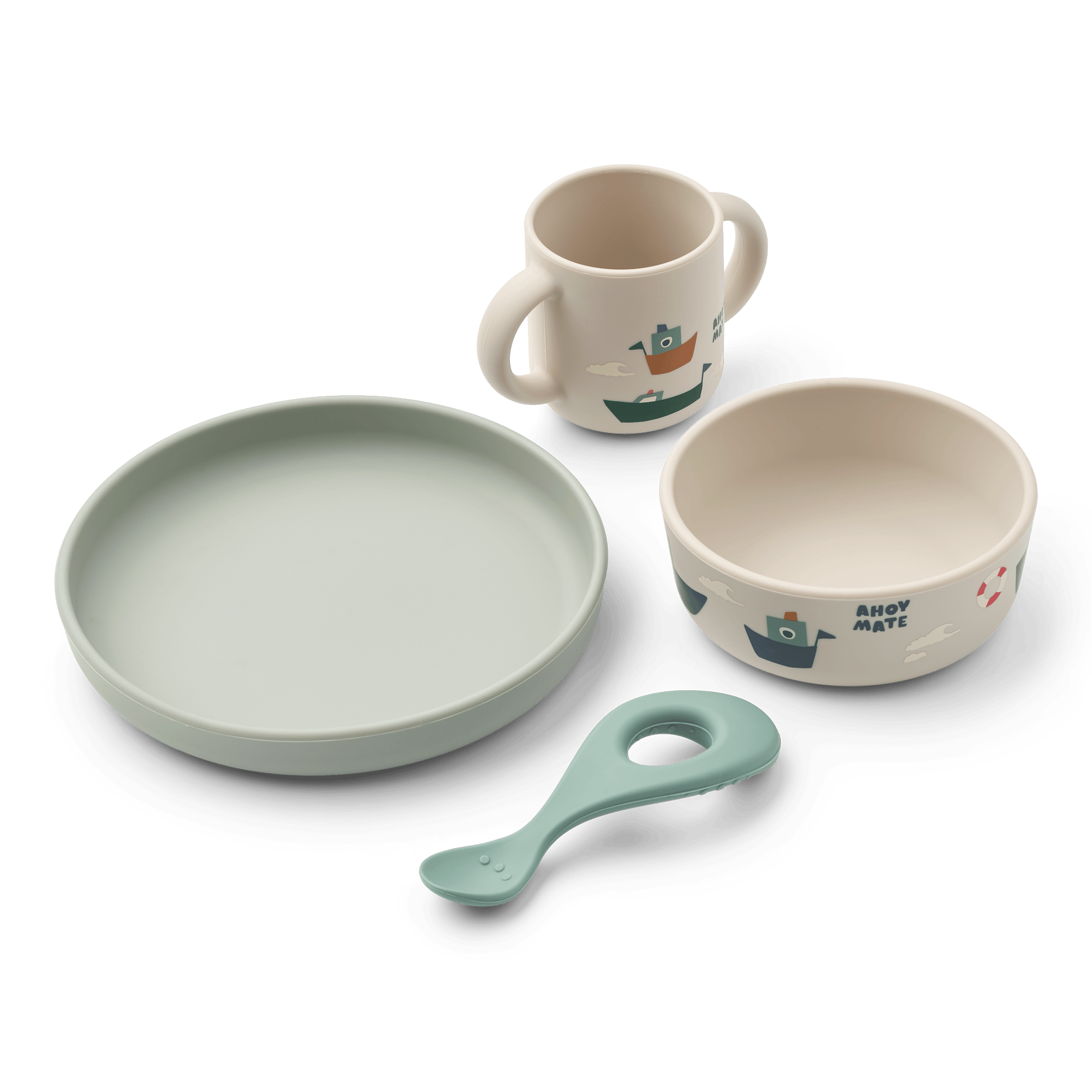 Vivi Printed Tableware Set Sailing / Sandy 
