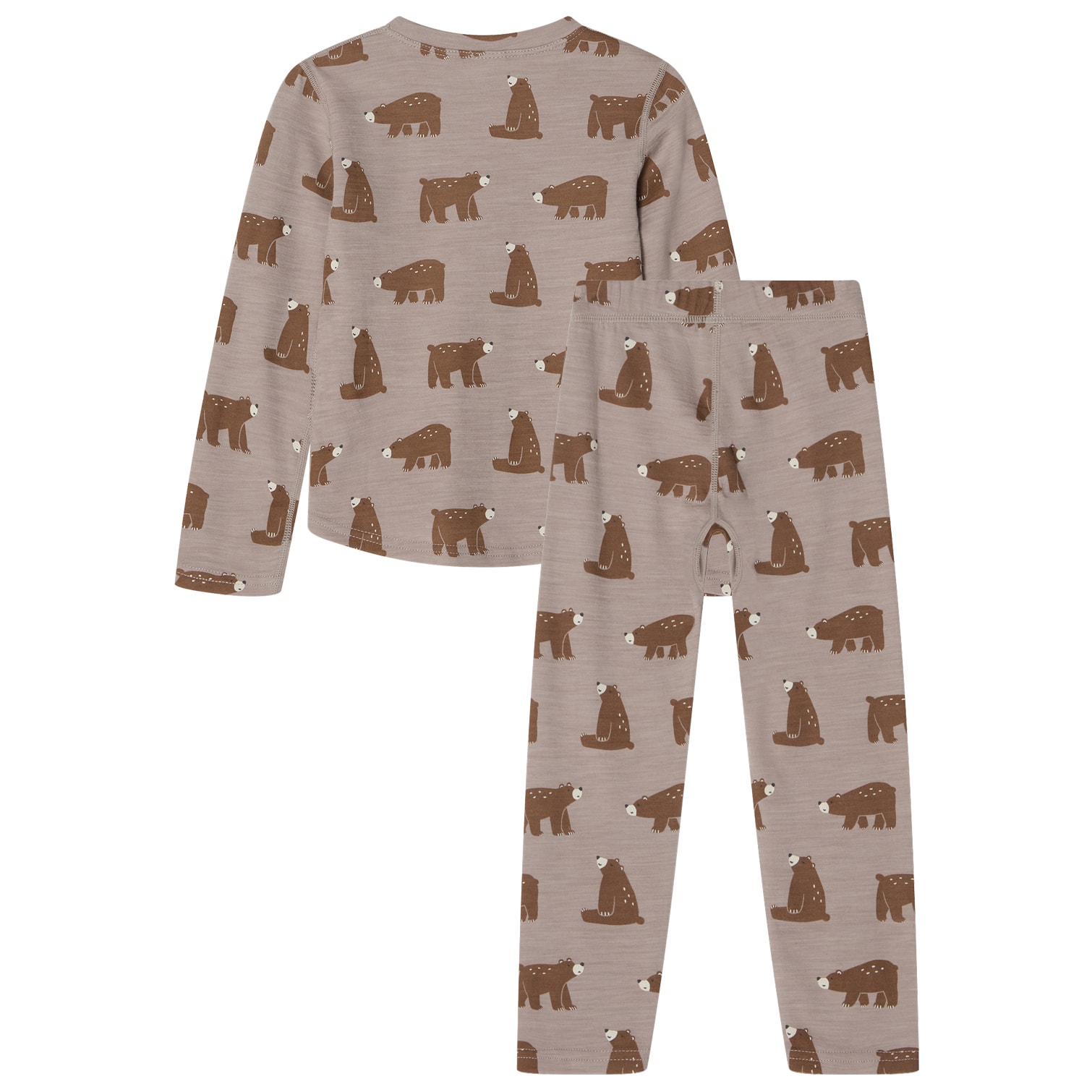 Gisborn Ull/Bambu Underställ Taupe Bear