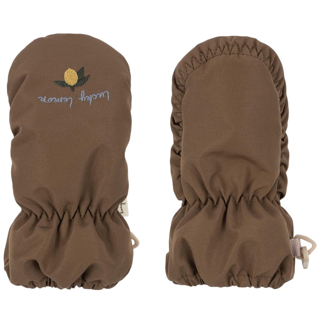 Nohr Snow Baby Mittens Walnut