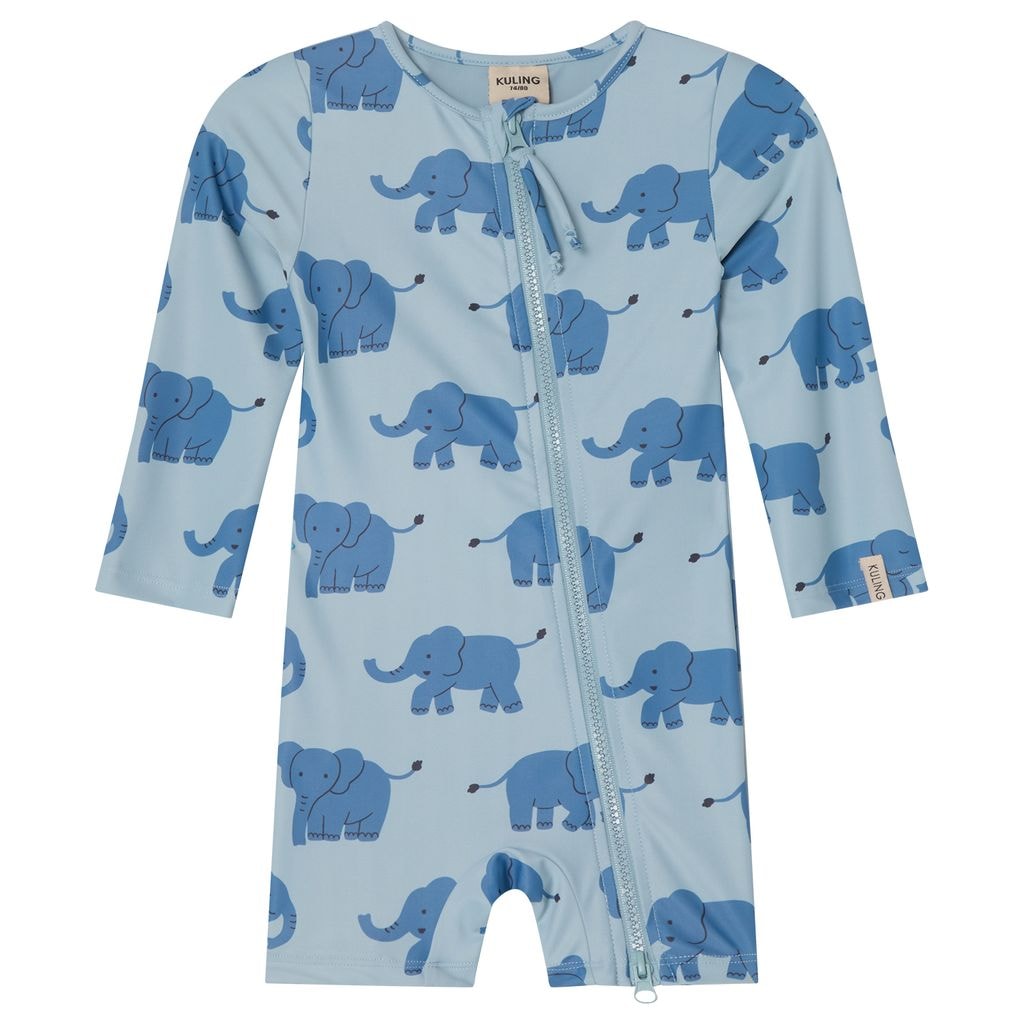 Mauritius UV-dress Blue Elephant