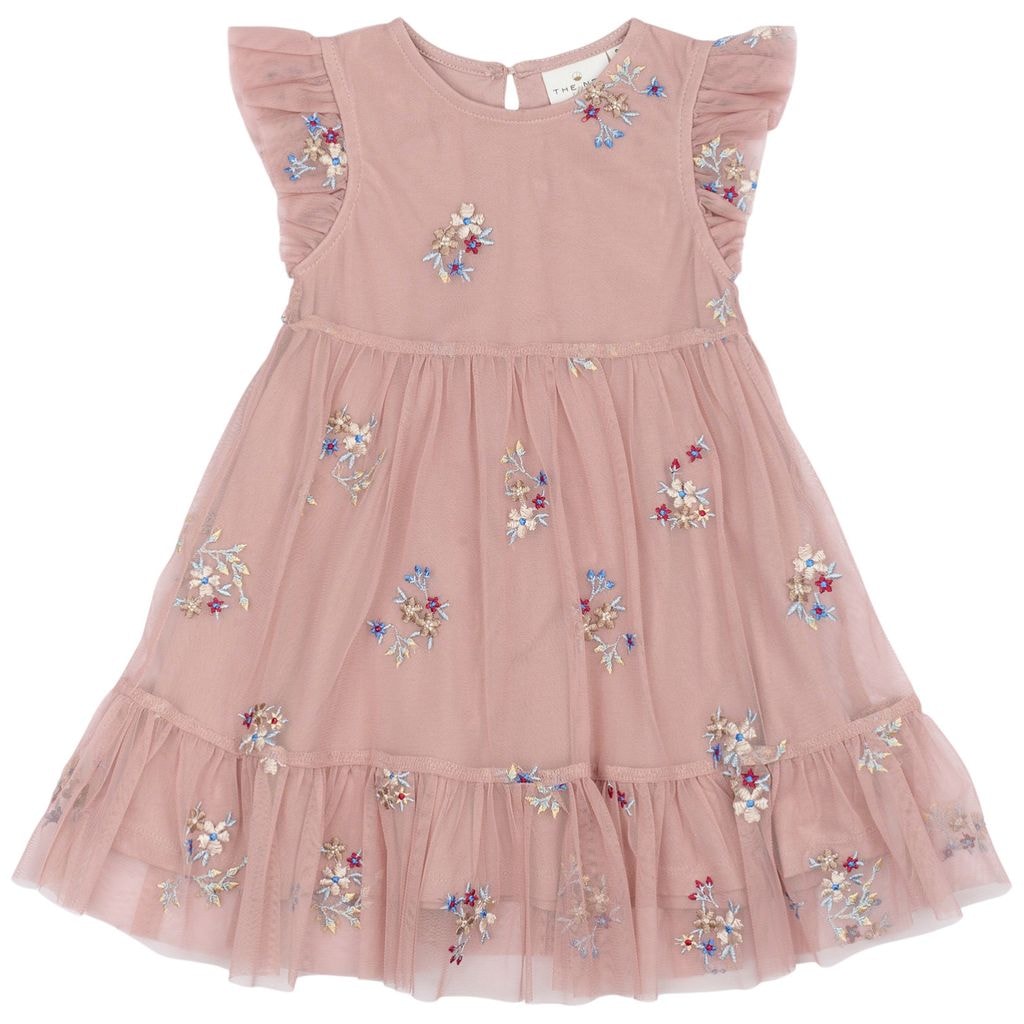 Nadia Dress Adobe Rose