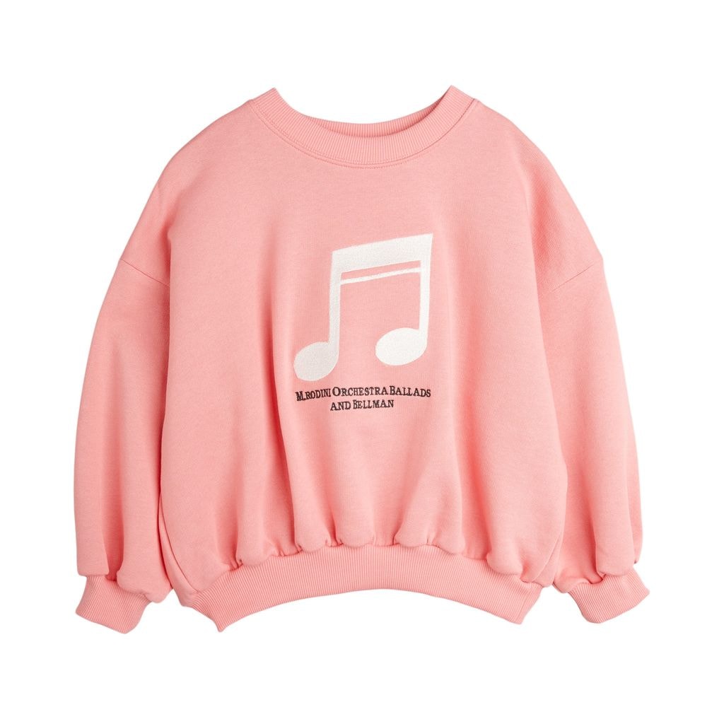 Note 스웨트 셔츠 Pink