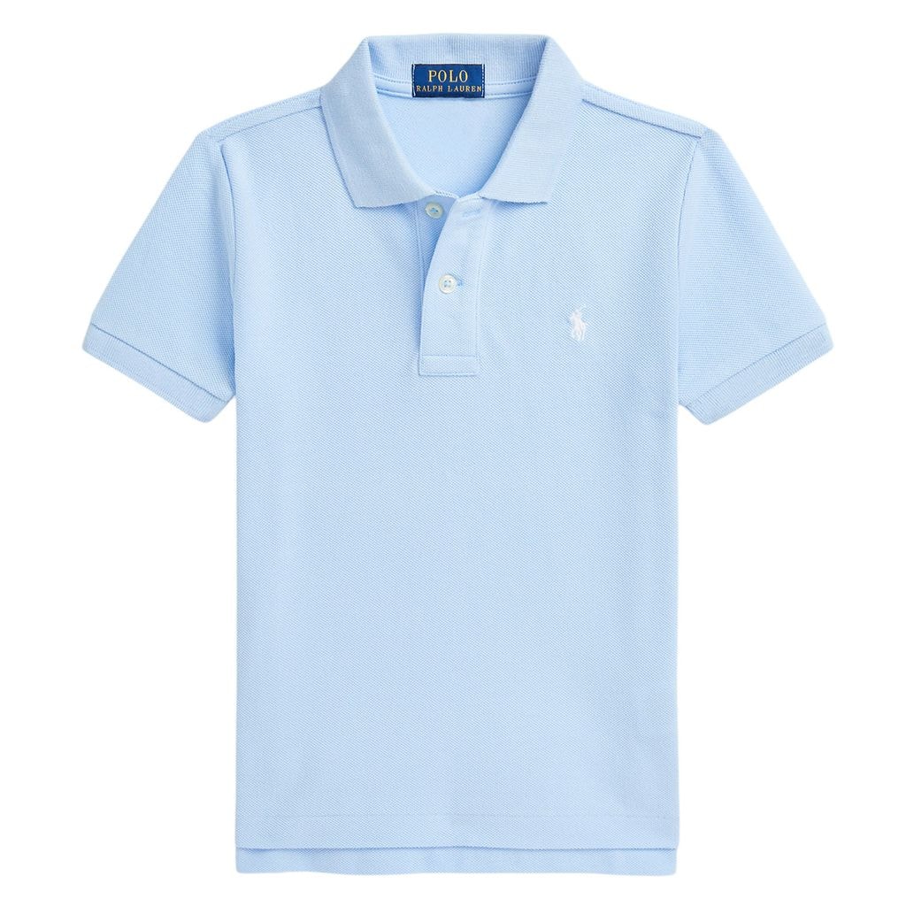 The Iconic Mesh Polo Shirt Office Blue