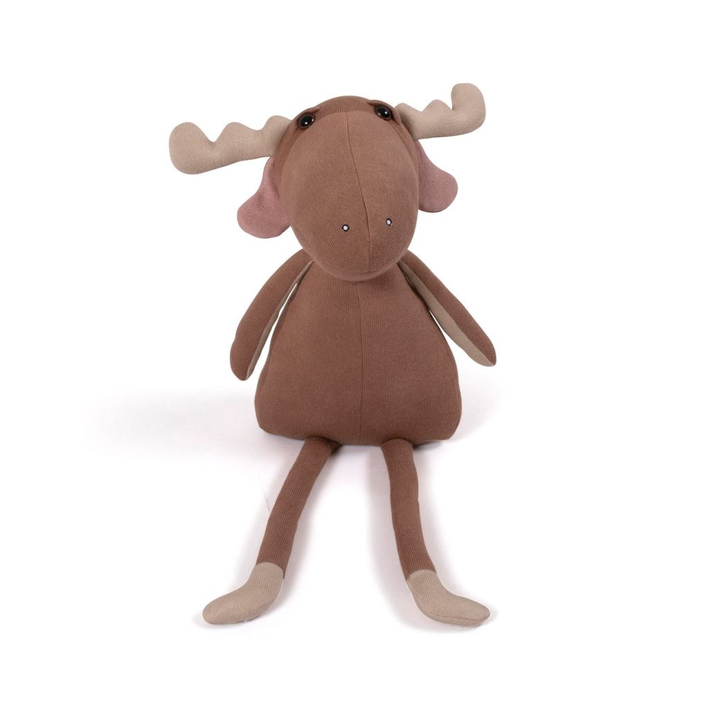 Milo The Moose Pehmeä Lelu Ruskea