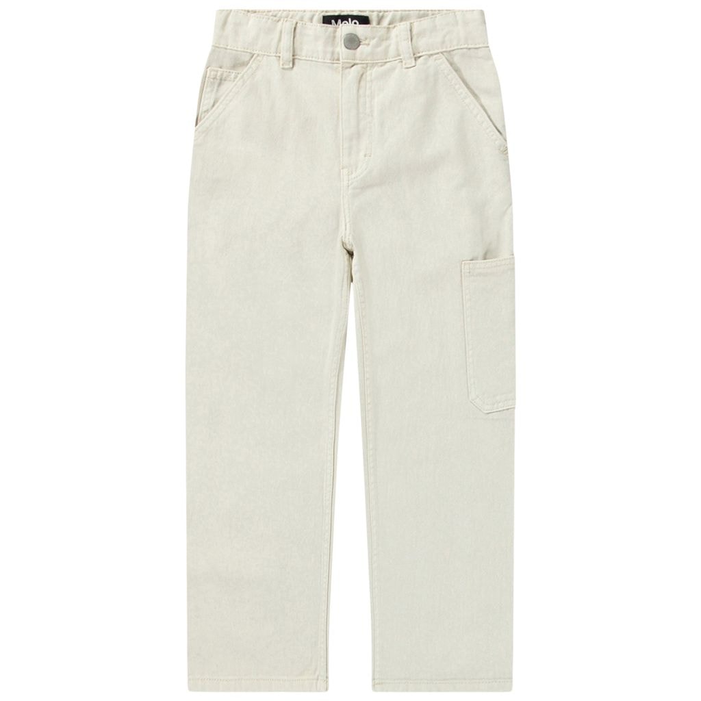 Archer Woven Pants White Noise