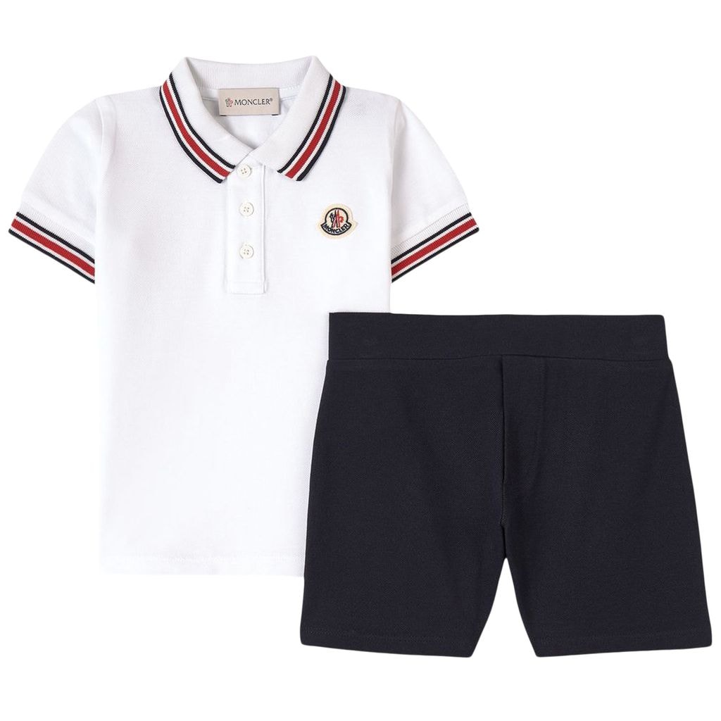 Top And Shorts Set White
