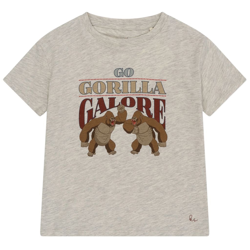 GOTS Famo T-shirt Off White Melange
