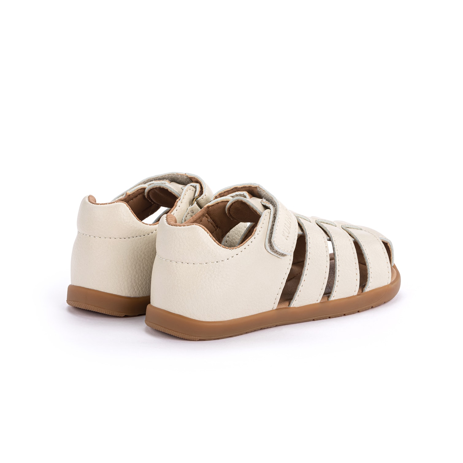 Lyckorna sandaalit Foggy White