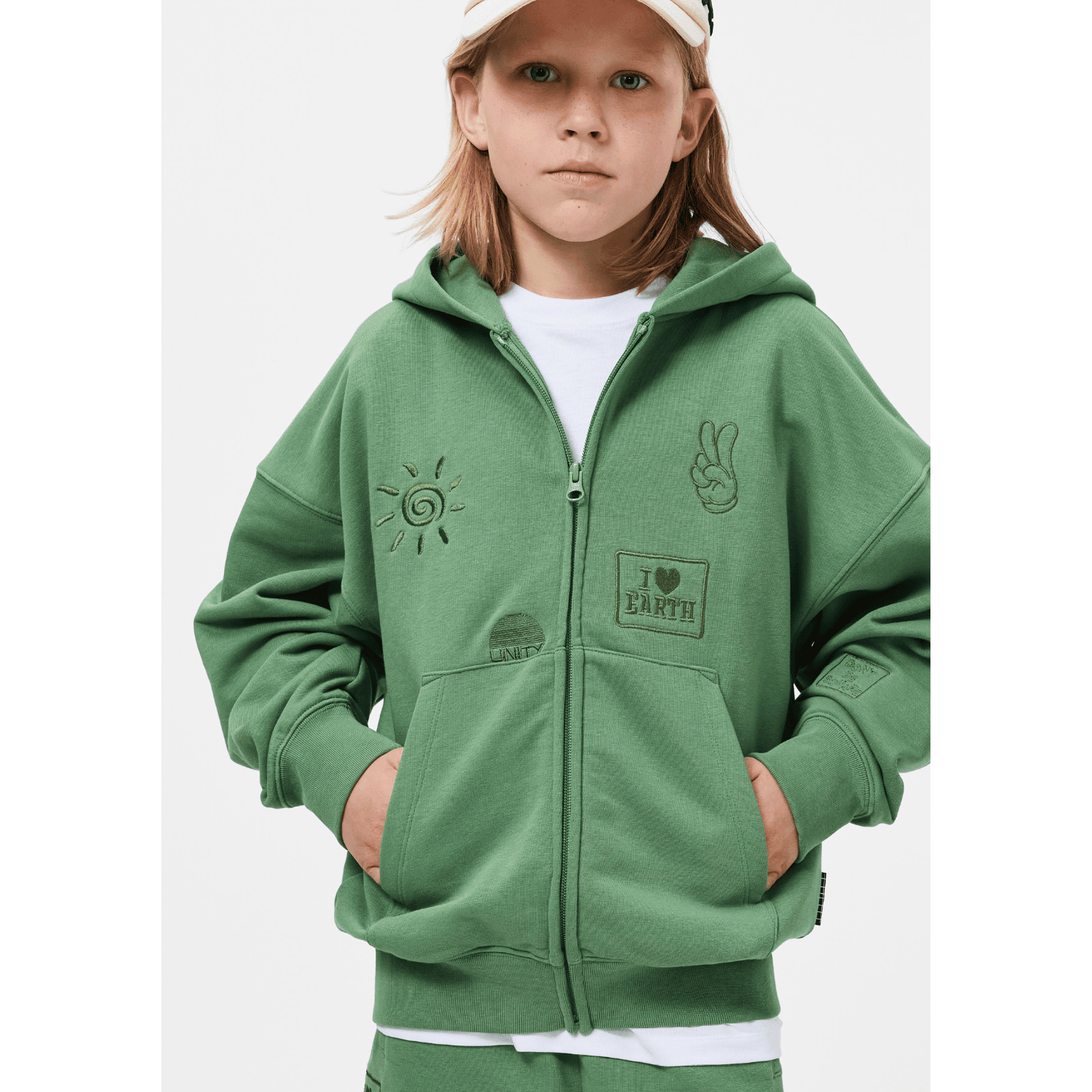 Marley Huvtröja Groovy Green