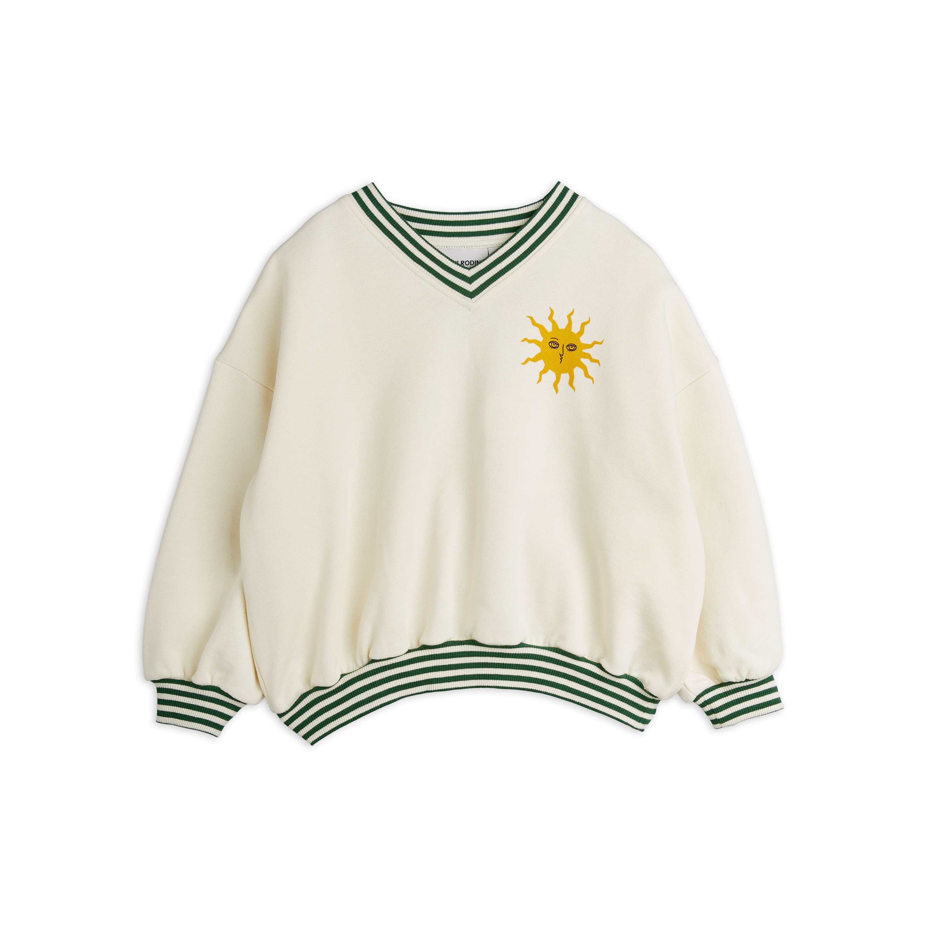 GOTS Sun Sp Sweatshirt Offwhite