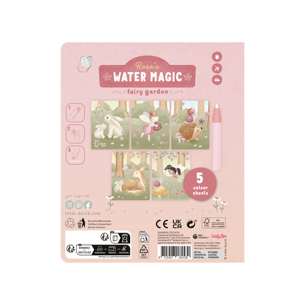 Boken Om Vannmagi Rosa Fairy Garden