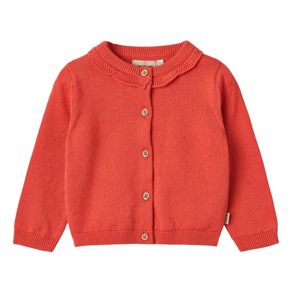 GOTS Amy Baby-jakke Candy Red