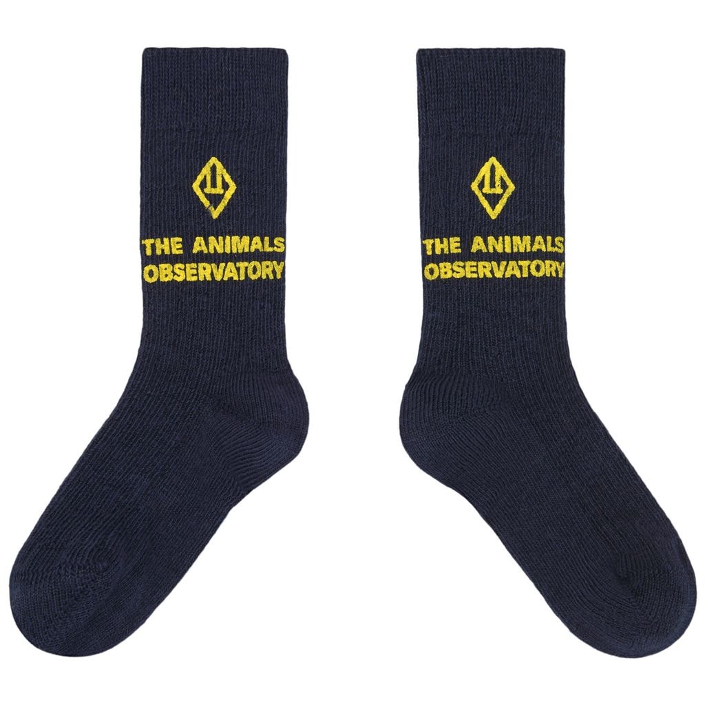 Worm Baby sock Deep blue