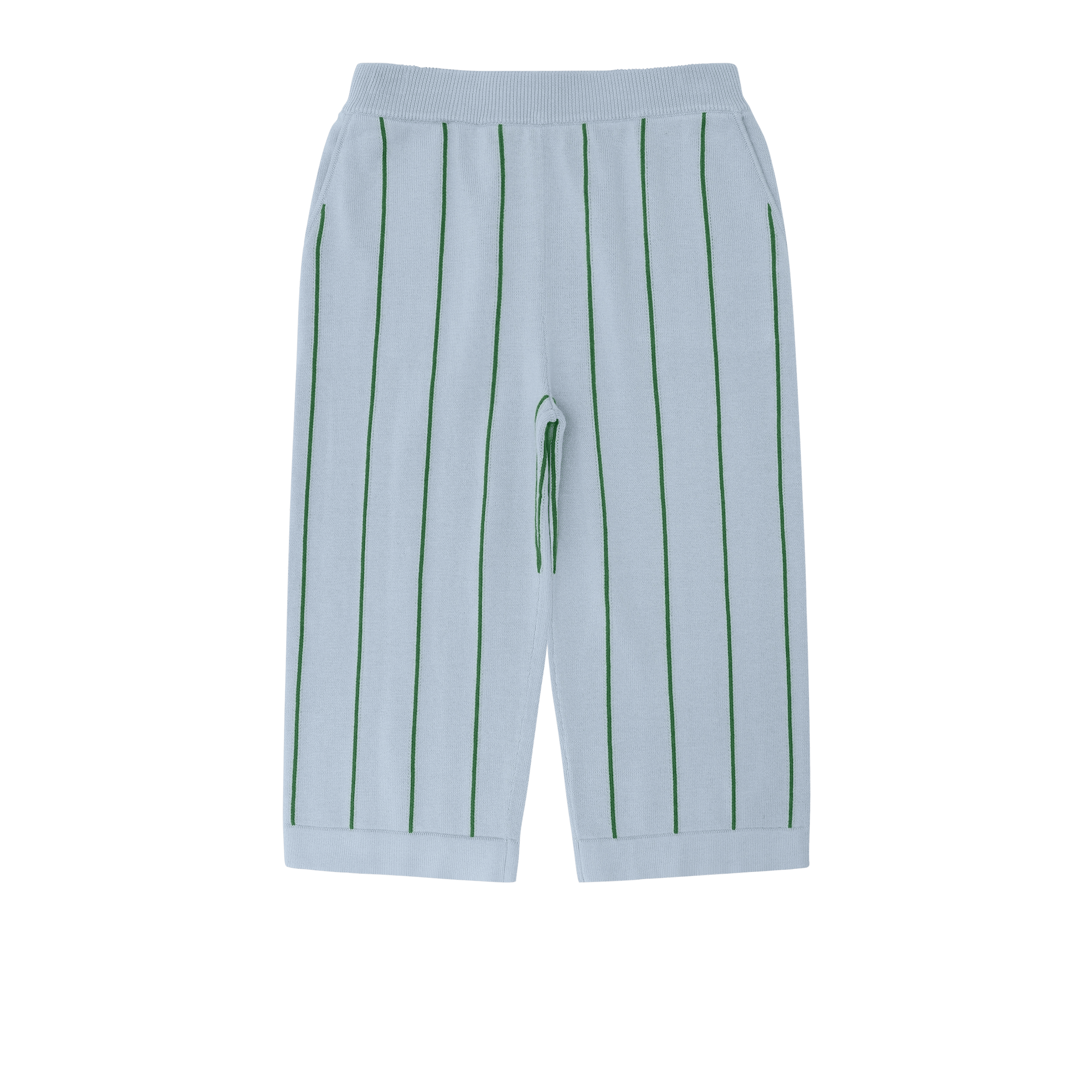 Striped Pants Pale Blue/ Pine 