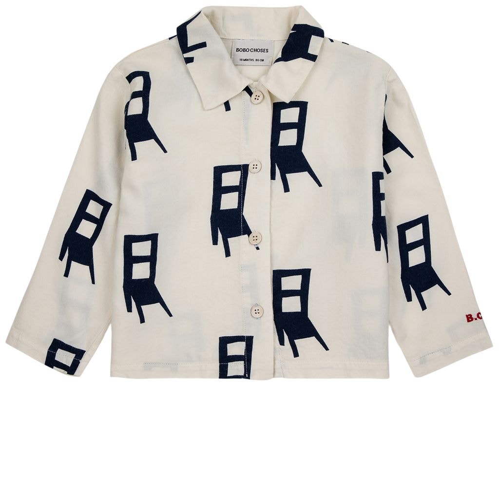 Have A Seat Baby Shirt Off-white