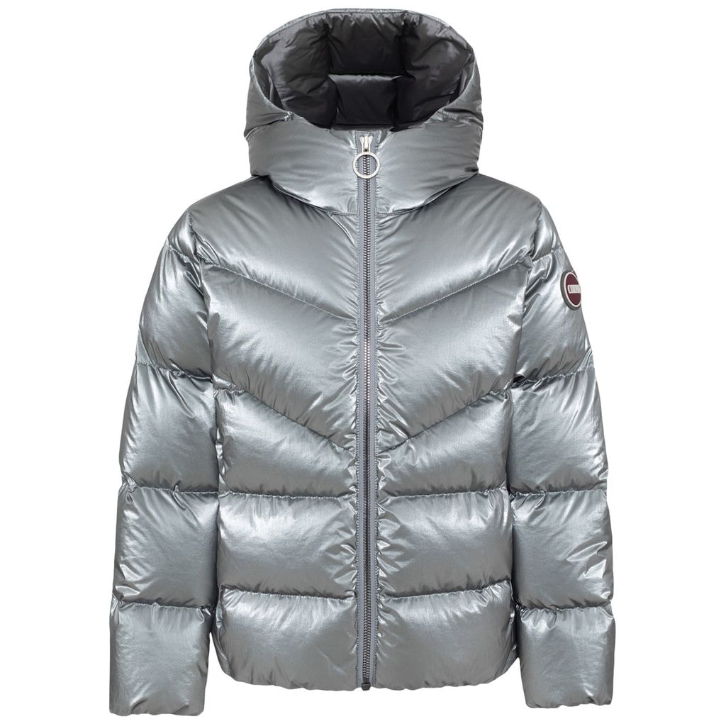 Nylon Winter Coat Silver/Dark Steel