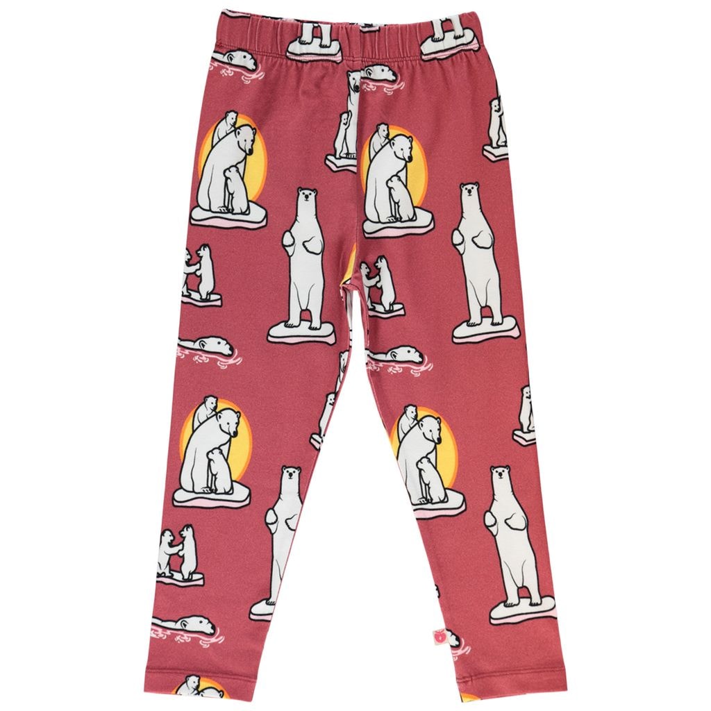 Polar Bears Leggins Baroque Rose
