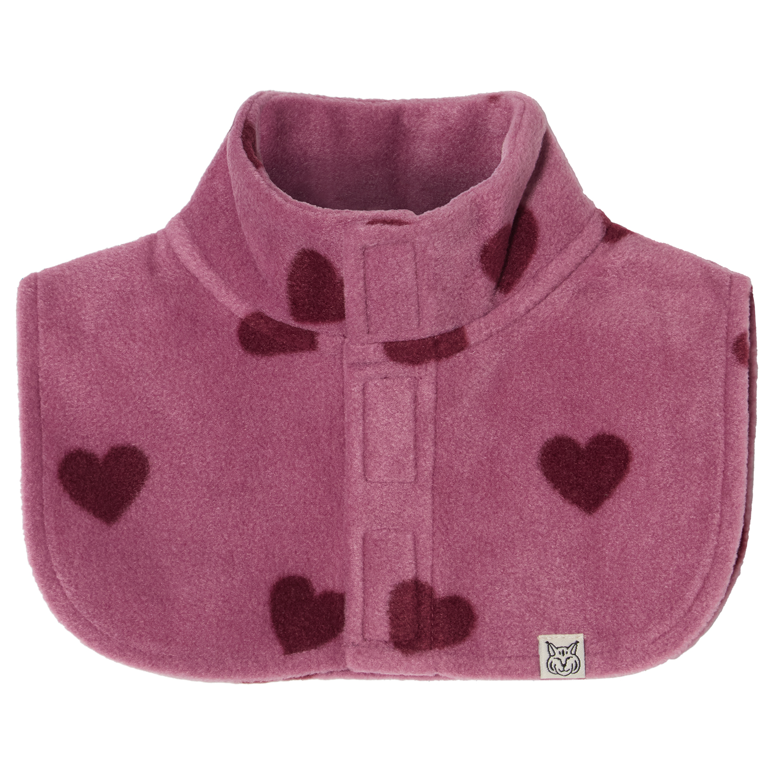 Northpole Fleece Halsvärmare Mauve Hearts