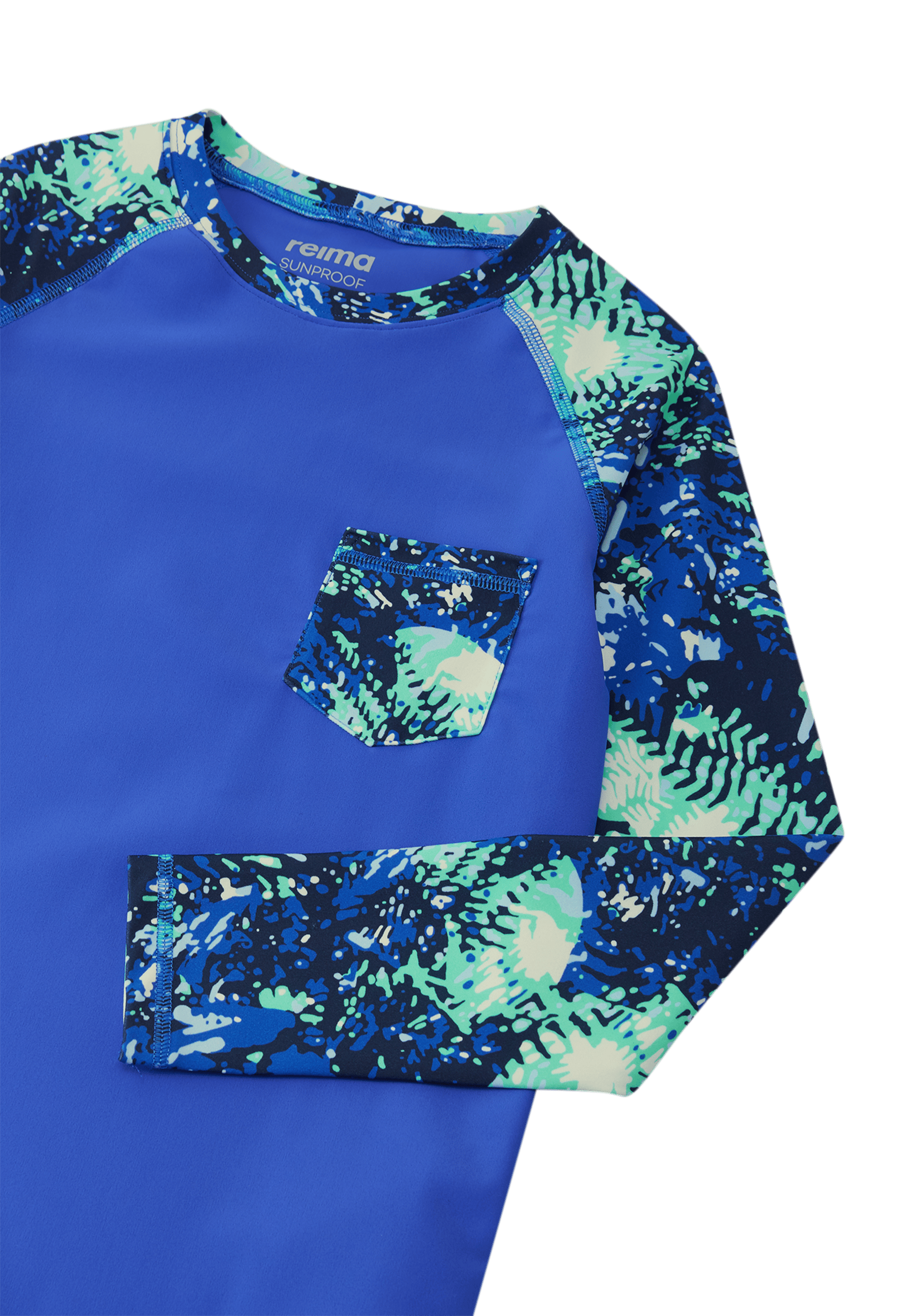 Kroolaus Solskyddad Skjorta Sparkly Blue