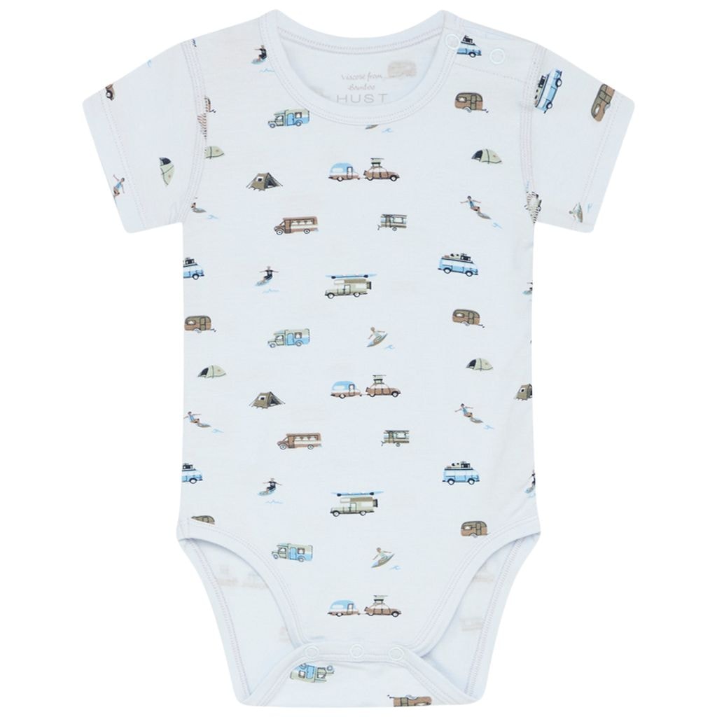 Bue Mönstrad Baby Body Water