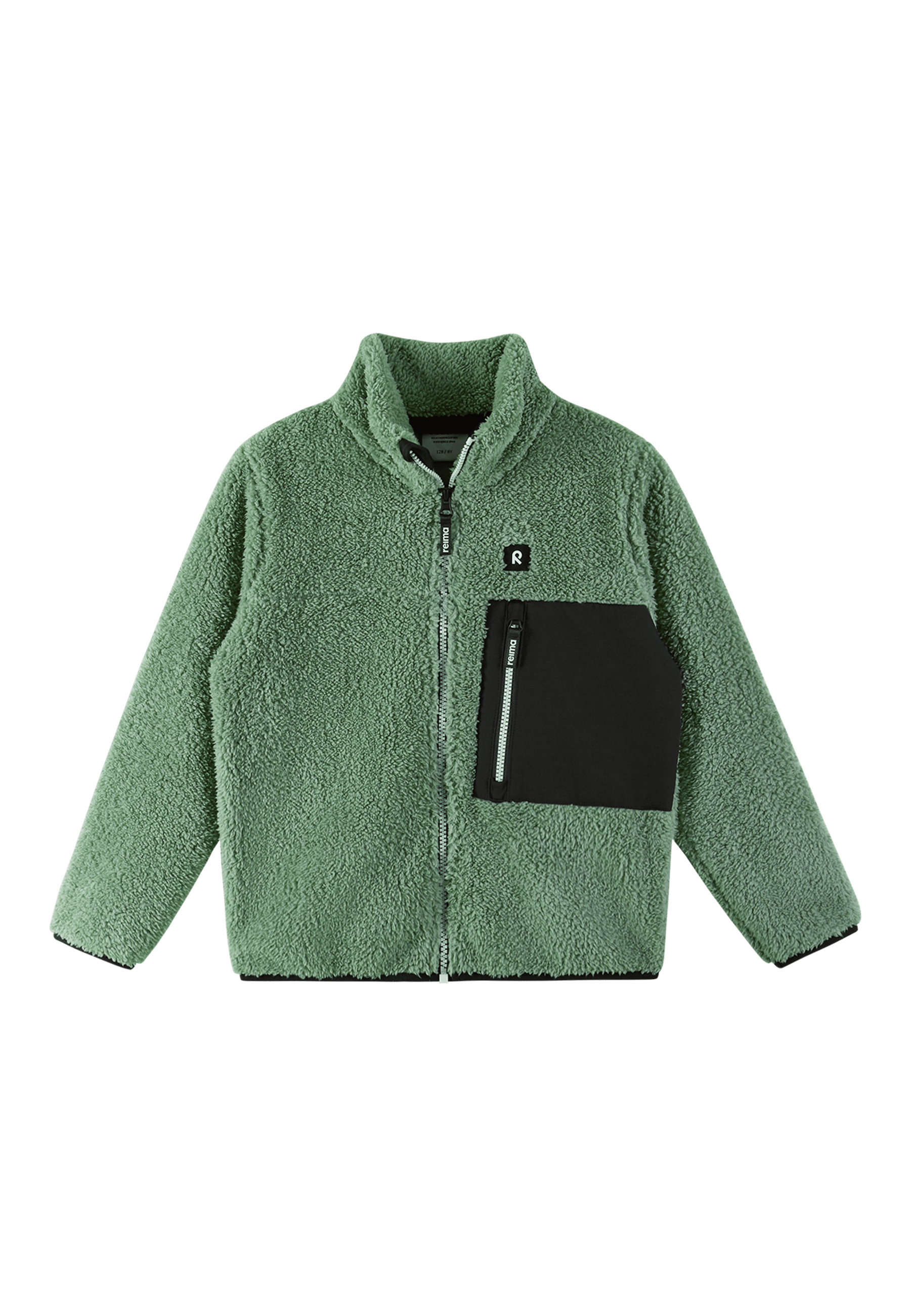 Turilas Sherpa Fleece Jacket Green Clay