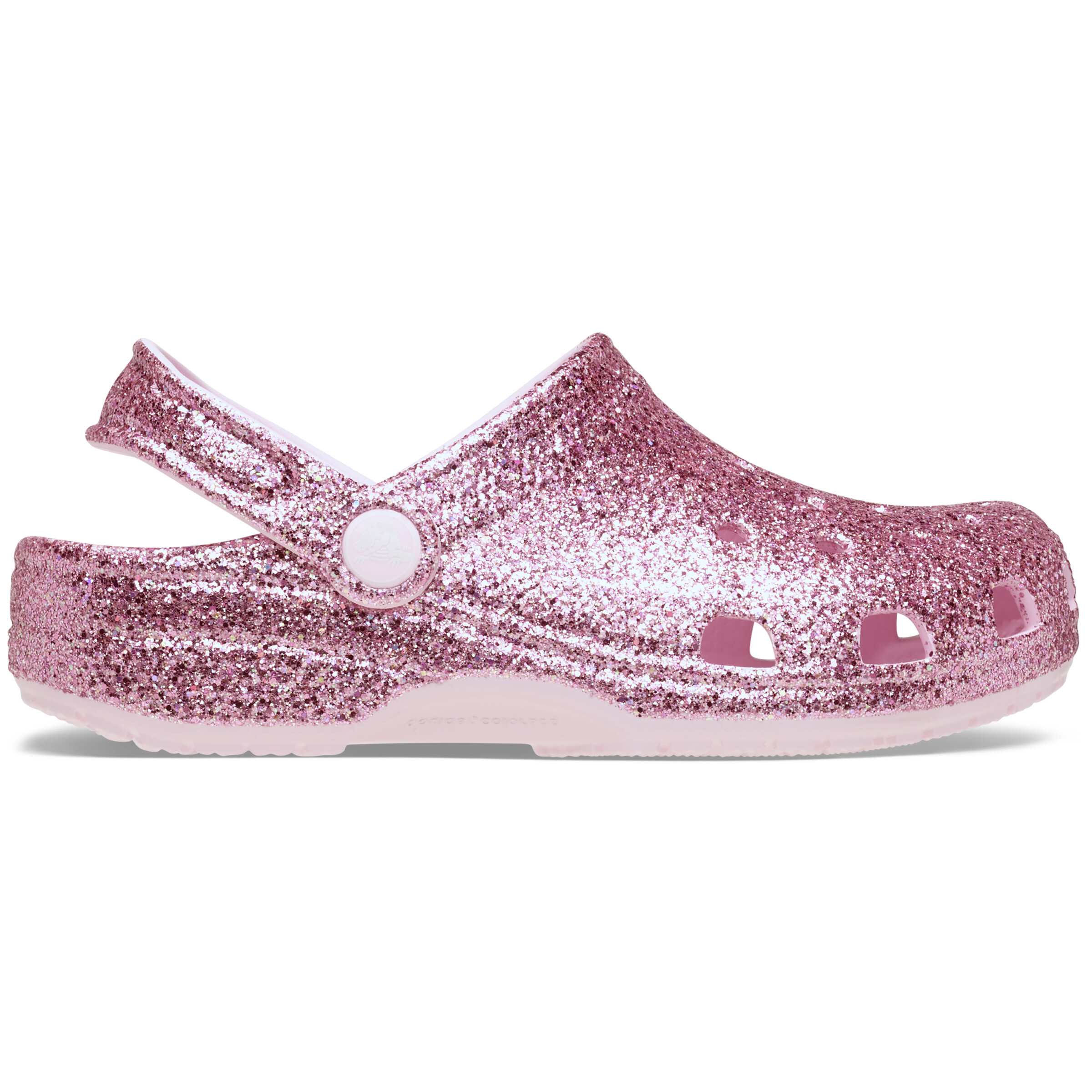 Crocs Kids 클래식 청키 글리터 클로그